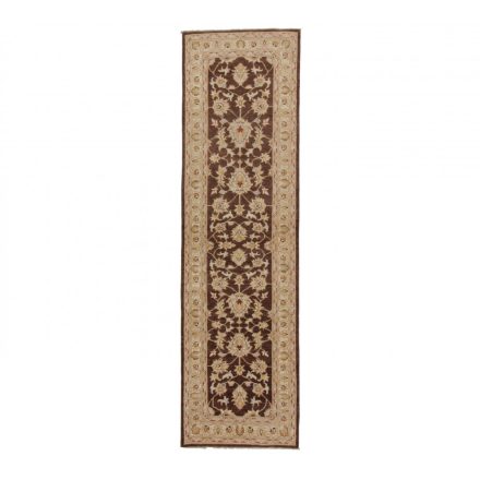 Ziegler vlnený koberec hnedý-béžový 85x295 koberec do obývačky