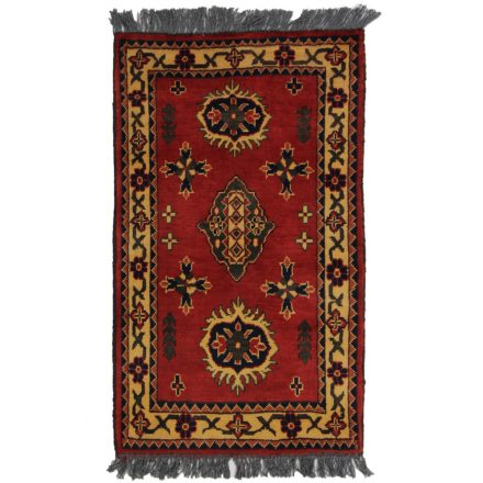 Ručne viazaný Afganský koberec do obývačky 59x100