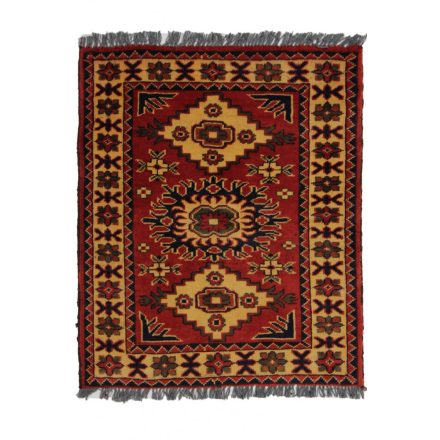 Ručne viazaný Afganský koberec do obývačky 66x80