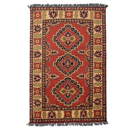 Ručne viazaný Afganský koberec do obývačky 83x124