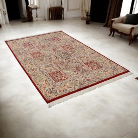   Perzský koberec Bakhtiari 141x219 ručne viazaný iránsky koberec do obývačky