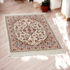   Iránsky koberec Isfahan 63x96 ručne viazaný perzský koberec