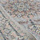 Perzský koberec Tabriz sivý 150x225 akrylový koberec prémiovej kvality