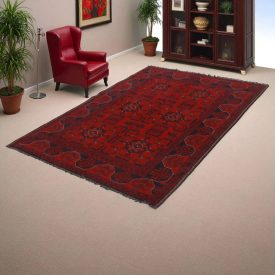   Afganský koberec Caucasian 125x188 ručne viazaný orientálny koberec