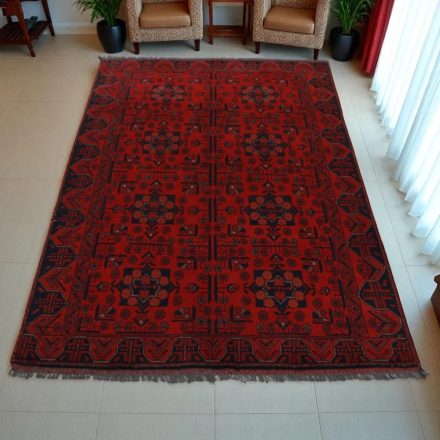 Afganský koberec Khal Mohammadi 120x184 ručne viazaný orientálny koberec do obývačky