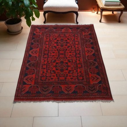 Afganský koberec Caucasian 102x145 ručne viazaný orientálny koberec do obývačky alebo spálne
