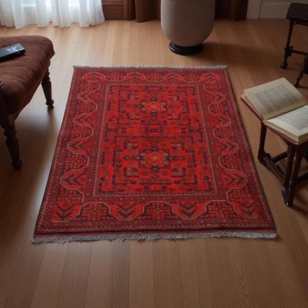Ručne viazaný Afganský koberec do obývačky 100x145