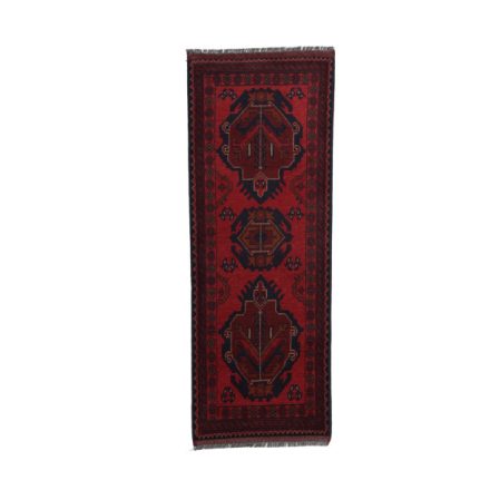 Ručne viazaný Afganský koberec do obývačky 55x149