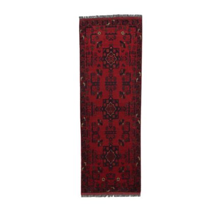 Ručne viazaný Afganský koberec do obývačky 52x149