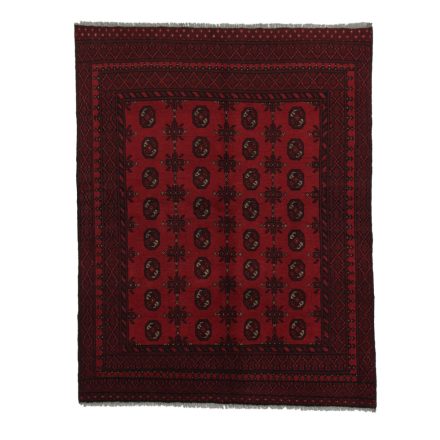 Afganský vlnený koberec Aqchai 141x183 ručne viazaný orientálny koberec do obývačky