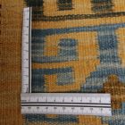 Extra veľký koberec Kilim 404x814 ručne tkaný afgán vlna kilim