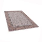 Perzský koberec Isfahan béžový 150x225 prémiový akrylový koberec z Iránu