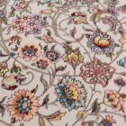 Perzský koberec Isfahan béžový 150x225 prémiový akrylový koberec z Iránu