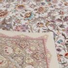 Perzský koberec Isfahan béžový 150x225 prémiový akrylový koberec z Iránu