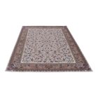 Perzský koberec Kerman béžový 150x225 luxusný akrylový koberec