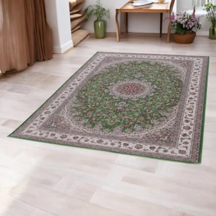Perzský koberec Isfahan zelený 150x225 akrylový koberec prémiovej kvality