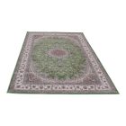 Perzský koberec Isfahan zelený 150x225 akrylový koberec prémiovej kvality
