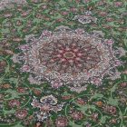 Perzský koberec Isfahan zelený 150x225 akrylový koberec prémiovej kvality