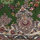 Perzský koberec Isfahan zelený 150x225 akrylový koberec prémiovej kvality