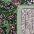 Perzský koberec Isfahan zelený 150x225 akrylový koberec prémiovej kvality