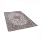 Perzský koberec Isfahan béžový 150x225 prémiový akrylový koberec z Iránu