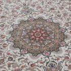 Perzský koberec Isfahan béžový 150x225 prémiový akrylový koberec z Iránu