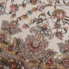 Perzský koberec Isfahan béžový 150x225 prémiový akrylový koberec z Iránu
