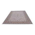Perzský koberec Isfahan béžový 150x225 prémiový akrylový koberec z Iránu
