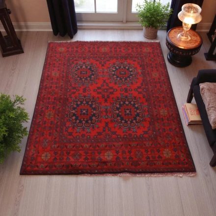 Afganský koberec Kargai 98x145 ručne viazaný orientálny koberec do obývačky alebo spálne