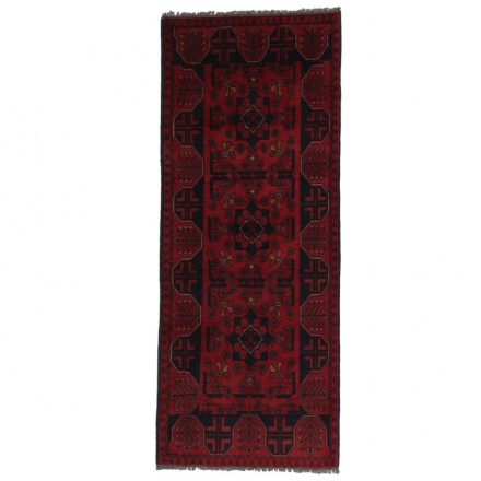 Koberec behúň bordová 75x189 ručne viazaný koberec