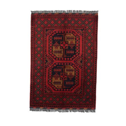 Ručne viazaný Afganský koberec do obývačky 102x143