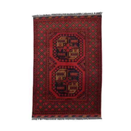Ručne viazaný Afganský koberec do obývačky 101x142