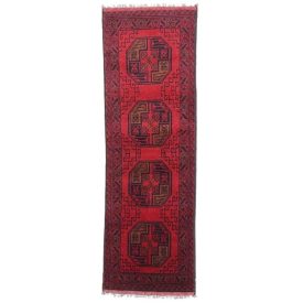 Ručne viazaný orientálny koberec do obývačky 48x151