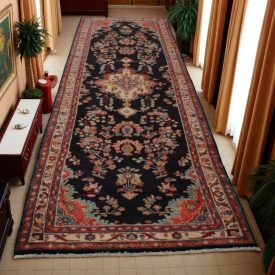   Behúň koberec Hamadan 109x403 ručne viazaný iránsky koberec do chodby