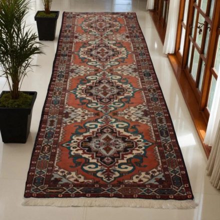 Behúň koberec Quchan 88x349 ručne viazaný perzský koberec do chodby
