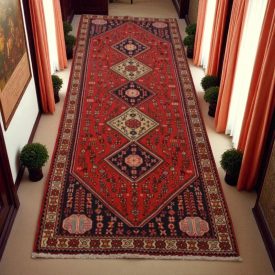 Behúň koberec Quchan 80x285 ručne viazaný perzský koberec do chodby