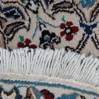 Okruhly koberec Nain 76x78 ručne viazaný perzský koberec