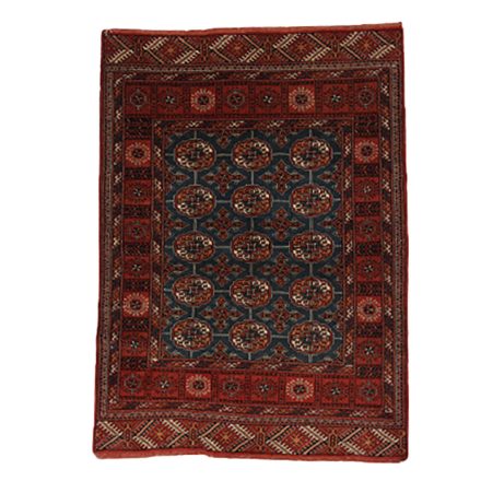 Perzske koberec Turkmen 144x156 koberec do obývačky, koberec do spalne