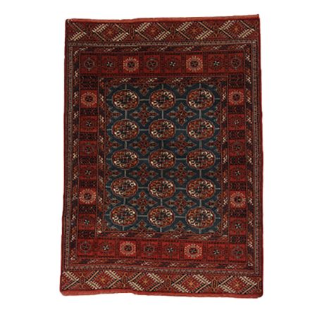 Perzský koberec Turkoman 144x156 ručne viazaný iránsky koberec