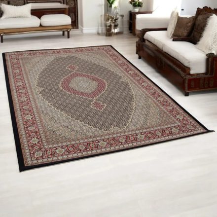 Perzsky koberec modry MAHI 160x230 luxusný koberec do obývačky z akrylu