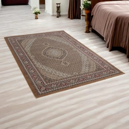 Perzsky koberec hnedy MAHI 140x200 luxusný koberec z akrylu