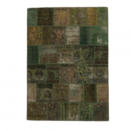 Design koberec zelený Patchwork 171x237 koberec do obývačky