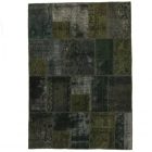 Design koberec zelený Patchwork 168x239 koberec do obývačky