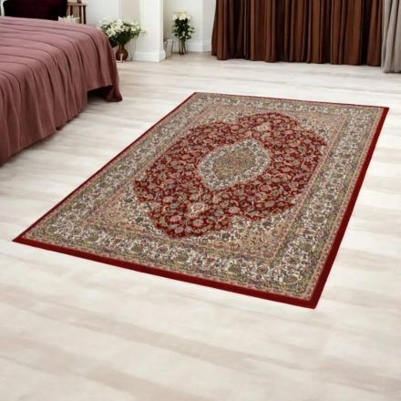 Perzsky koberec červená MEDALION 140x200 exkluzívny akrylový koberec
