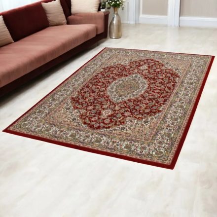 Perzský koberec Isfahan bordová 200x300 kvalitný akrylový koberec do obývačky