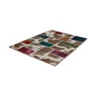 Design koberec farebný Patchwork 100x145 koberec do obývačky