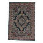 Perzsky koberec modry TABRIZ 160x230 luxusný koberec do obývačky z akrylu