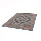 Perzsky koberec modry TABRIZ 160x230 luxusný koberec do obývačky z akrylu