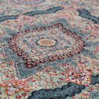 Perzsky koberec modry TABRIZ 160x230 luxusný koberec do obývačky z akrylu