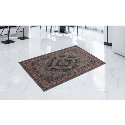 Perzsky koberec modrý Tabriz 80x120 exkluzívny akrylový koberec